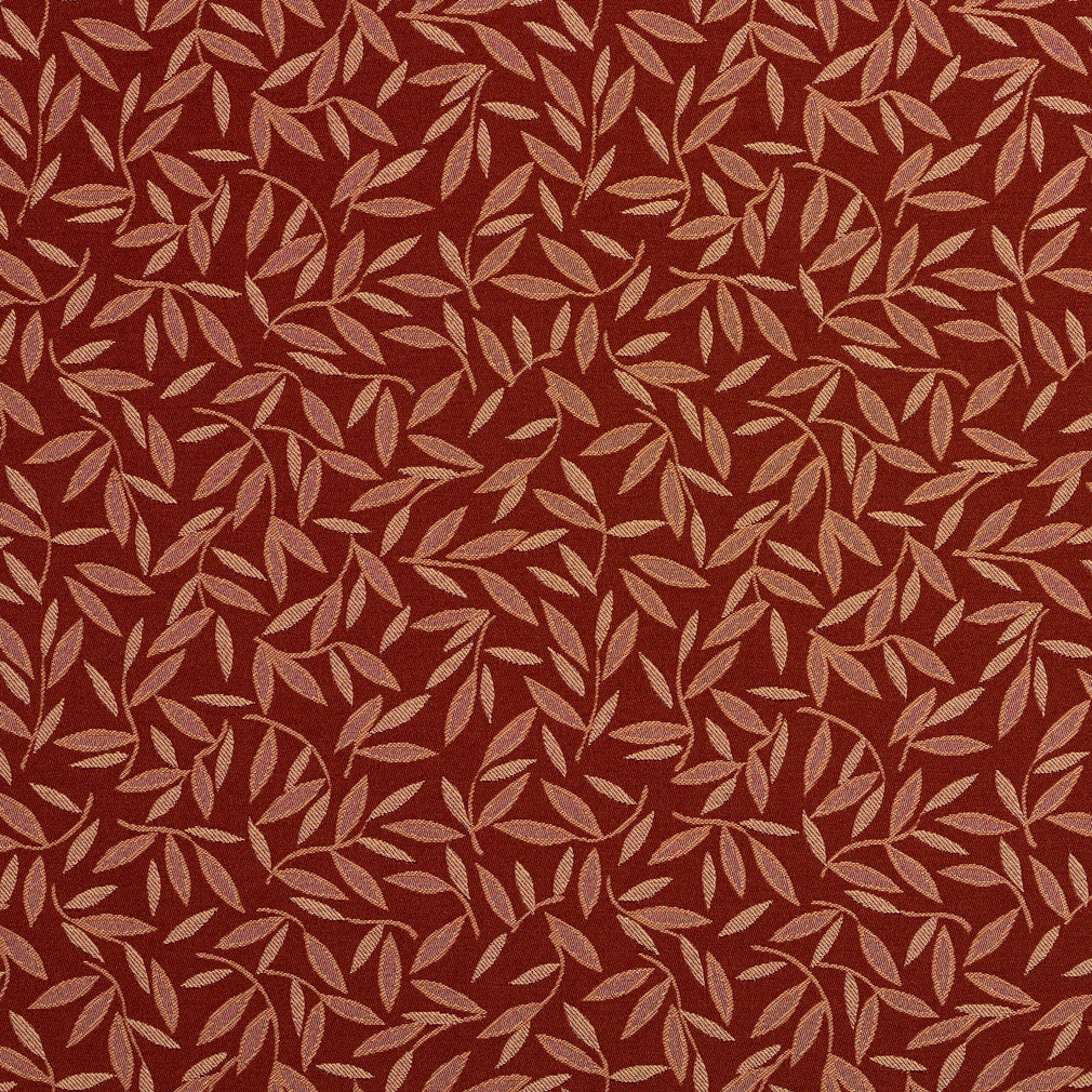 5213 Leaves Adobe Orange & Rust Charlotte Fabrics