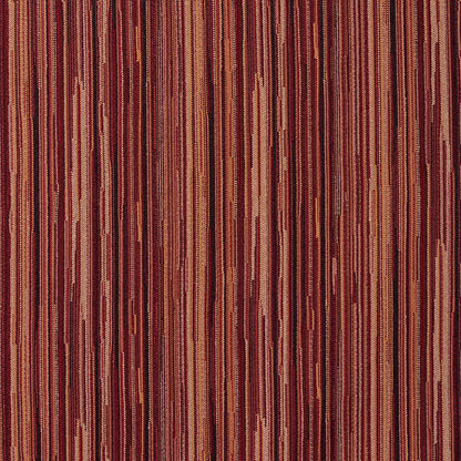 5224 Small Scale,Stripe Redwood Red & Burgundy Charlotte Fabrics