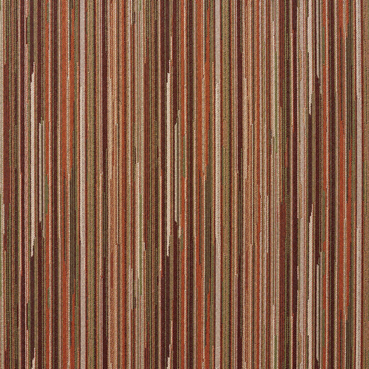 5227 Small Scale,Stripe Tamarack Brown Charlotte Fabrics