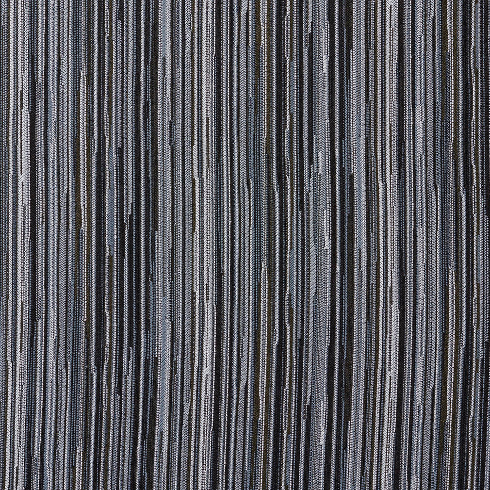5230 Small Scale,Stripe Platinum Black,Grey & Silver Charlotte Fabrics