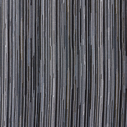 5230 Small Scale,Stripe Platinum Black,Grey & Silver Charlotte Fabrics