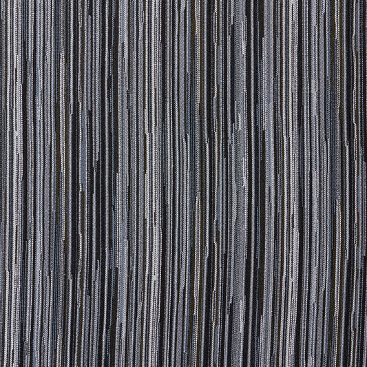 5230 Small Scale,Stripe Platinum Black,Grey & Silver Charlotte Fabrics