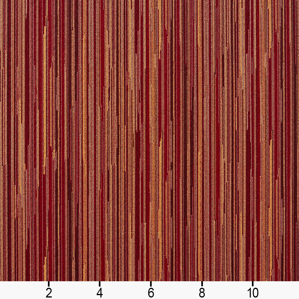 5232 Small Scale,Stripe Grenadine Red & Burgundy Charlotte Fabrics