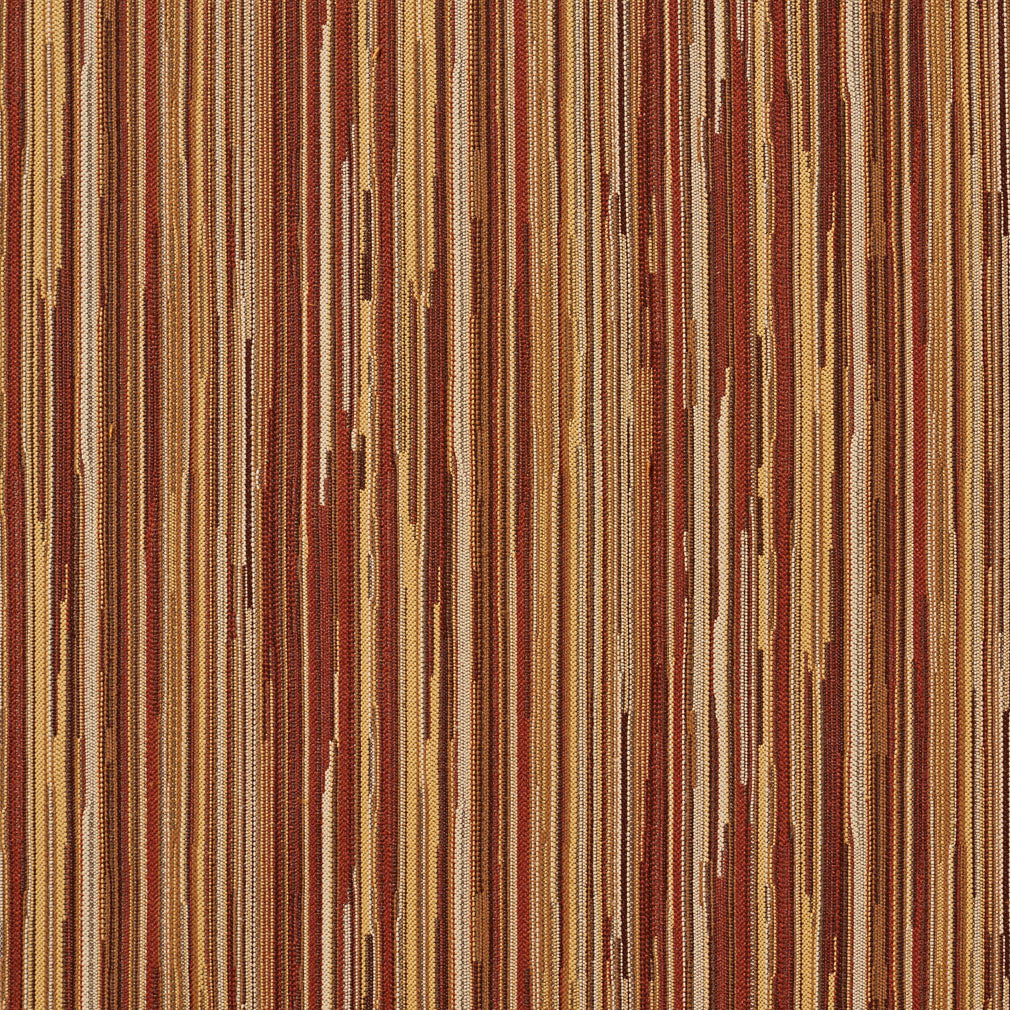 5233 Small Scale,Stripe Harvest Brown Charlotte Fabrics