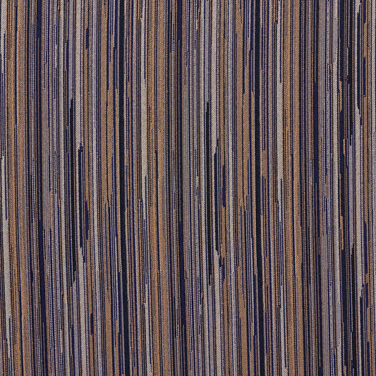 5234 Small Scale,Stripe Azure Black,Blue Charlotte Fabrics