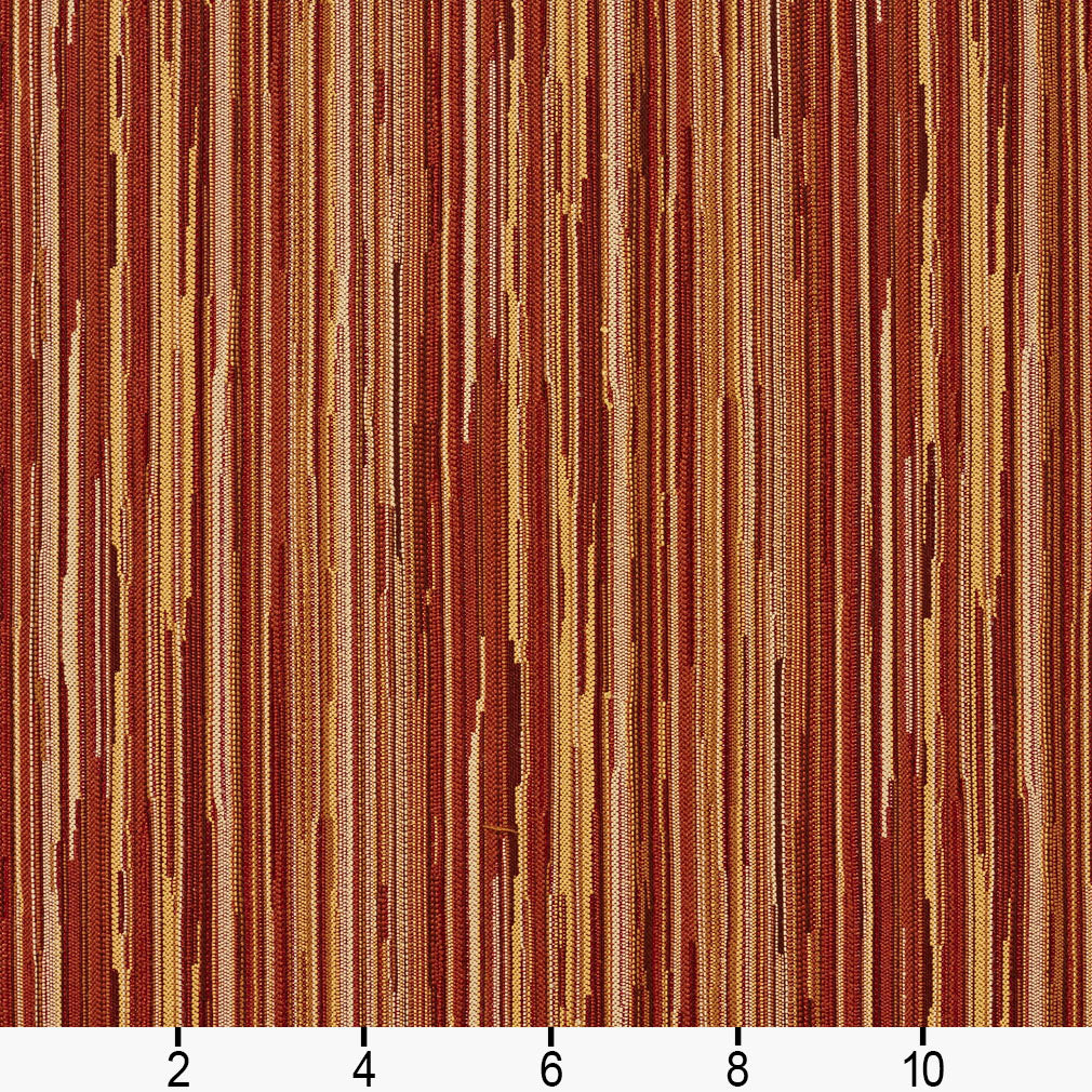 5235 Small Scale,Stripe Canyon Orange & Rust Charlotte Fabrics