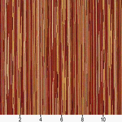 5235 Small Scale,Stripe Canyon Orange & Rust Charlotte Fabrics