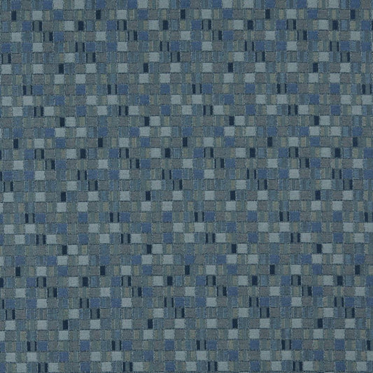 5261 Abstract & Geometric,Small Scale Denim Blue Charlotte Fabrics
