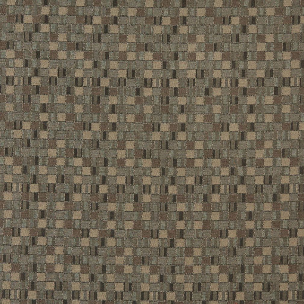 5262 Abstract & Geometric,Small Scale Pecan Brown Charlotte Fabrics