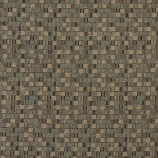 5262 Abstract & Geometric,Small Scale Pecan Brown Charlotte Fabrics
