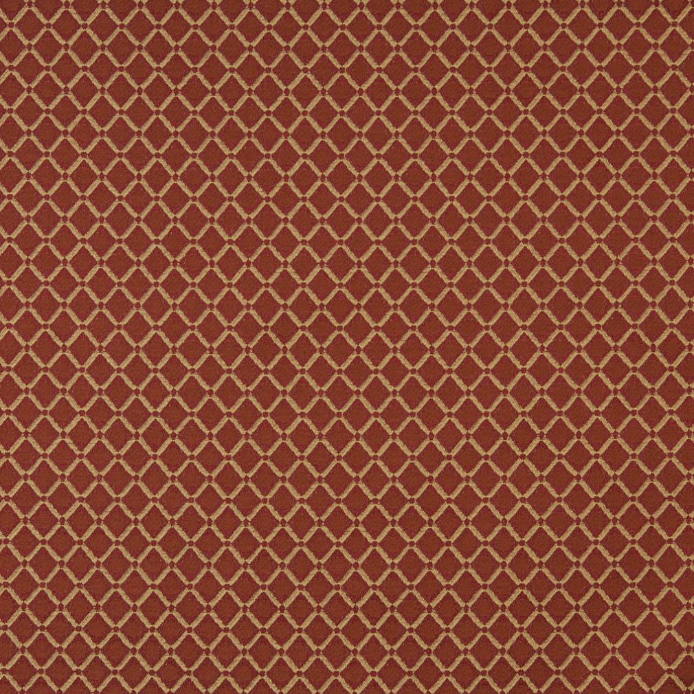 5265 Diamonds,Small Scale Auburn Orange & Rust Charlotte Fabrics