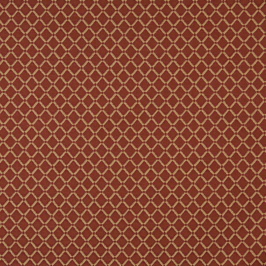 5265 Diamonds,Small Scale Auburn Orange & Rust Charlotte Fabrics