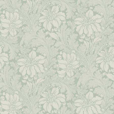 5350 ACANTHUS GARDEN Sage Schumacher Wallpaper