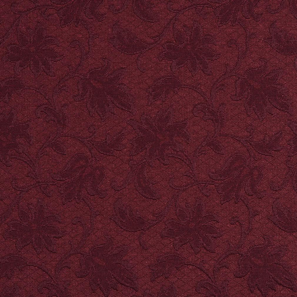 5500 Floral Wine/Trellis Red & Burgundy Charlotte Fabrics