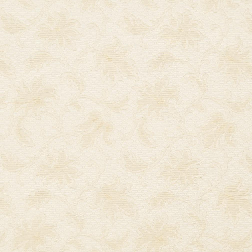 5501 Floral Ivory/Trellis White & Ivory Charlotte Fabrics