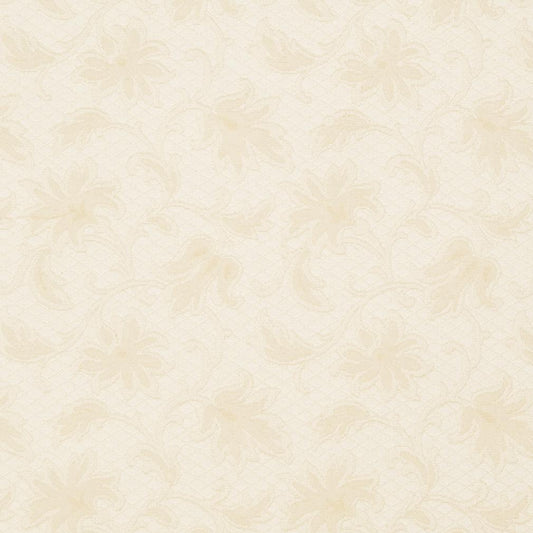 5501 Floral Ivory/Trellis White & Ivory Charlotte Fabrics