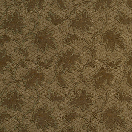 5507 Floral Sage/Trellis Green Charlotte Fabrics