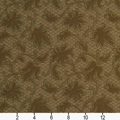 5507 Floral Sage/Trellis Green Charlotte Fabrics