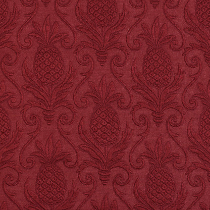 5523 Damask Ruby/Pineapple Red & Burgundy Charlotte Fabrics