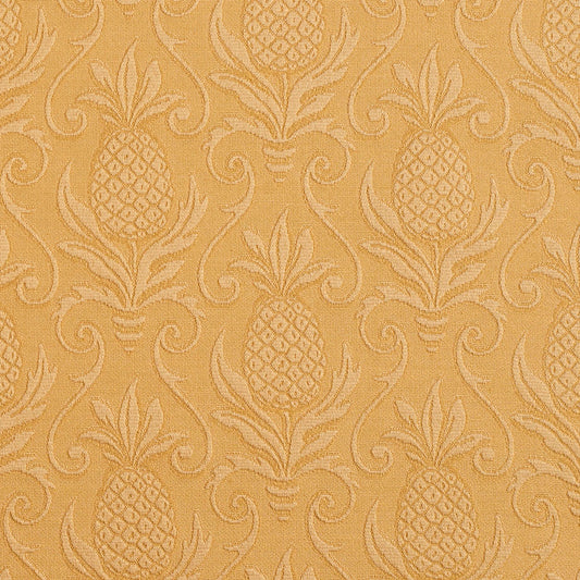 5524 Damask Gold/Pineapple Gold & Yellow Charlotte Fabrics