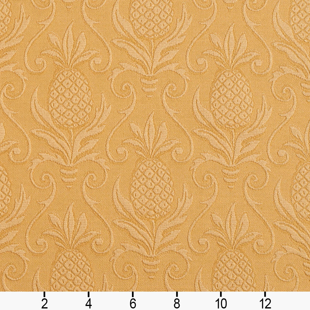 5524 Damask Gold/Pineapple Gold & Yellow Charlotte Fabrics