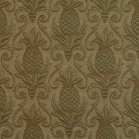 5525 Damask Sage/Pineapple Green Charlotte Fabrics
