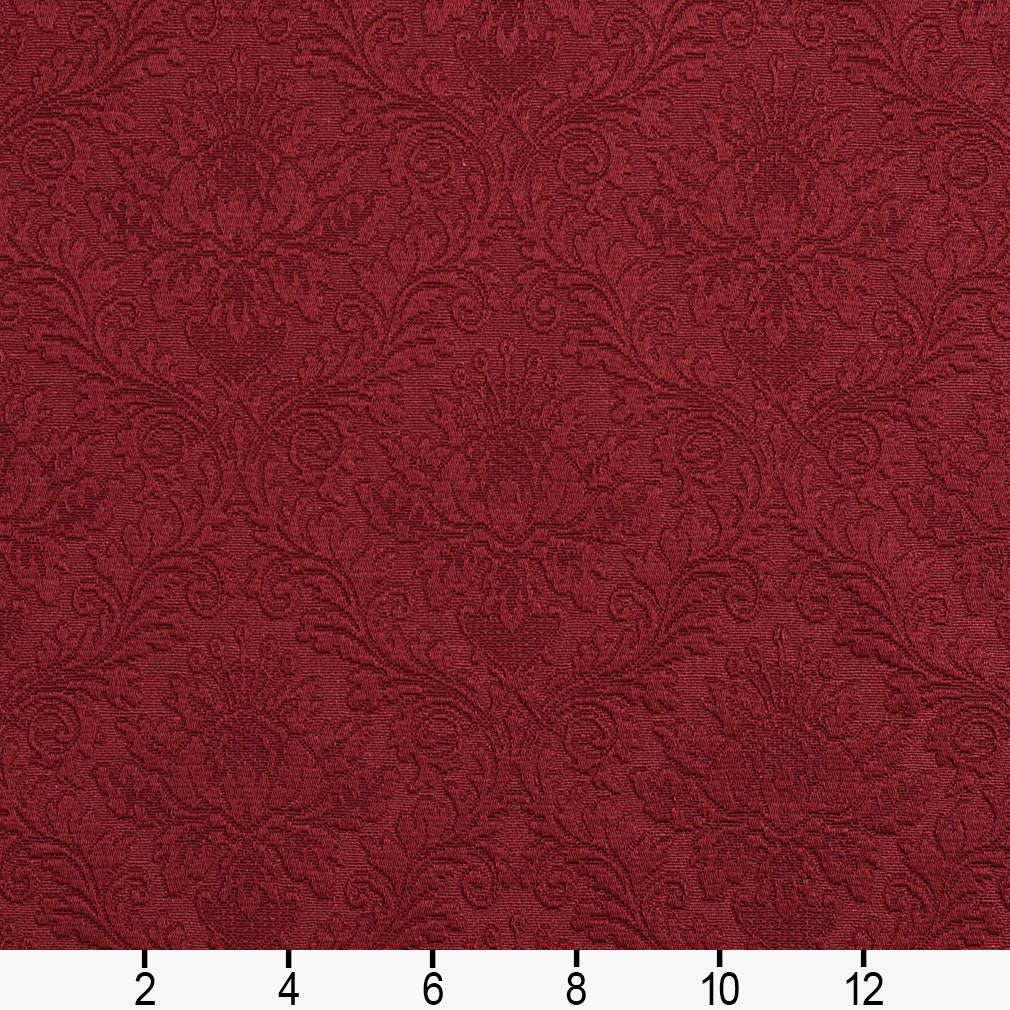 5540 Damask Ruby/Cameo Red & Burgundy Charlotte Fabrics