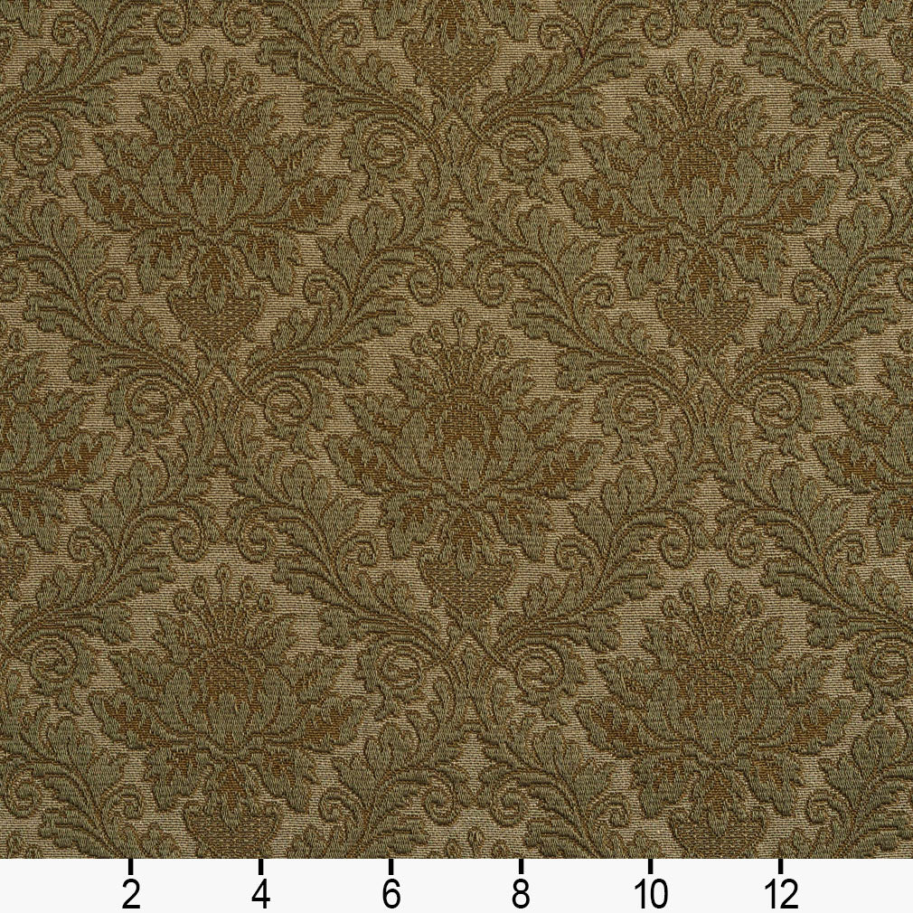 5542 Damask Sage/Cameo Green Charlotte Fabrics