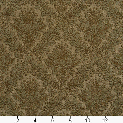 5542 Damask Sage/Cameo Green Charlotte Fabrics