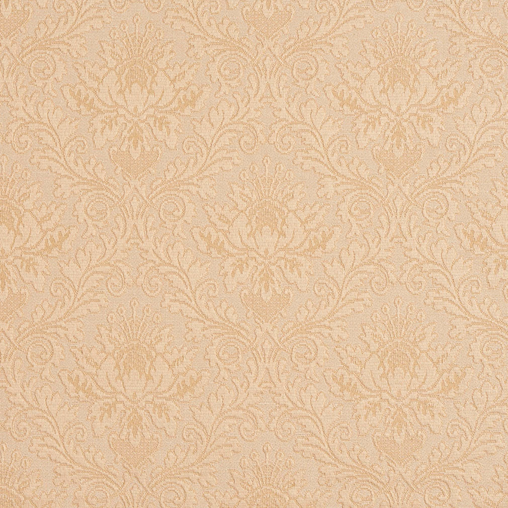 5543 Damask Natural/Cameo White & Ivory Charlotte Fabrics