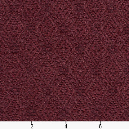 5563 Diamonds Wine/Prism Red & Burgundy Charlotte Fabrics