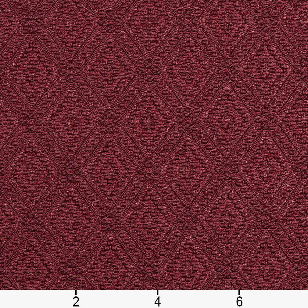 5568 Diamonds Ruby/Prism Red & Burgundy Charlotte Fabrics