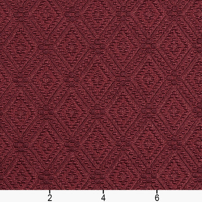 5568 Diamonds Ruby/Prism Red & Burgundy Charlotte Fabrics