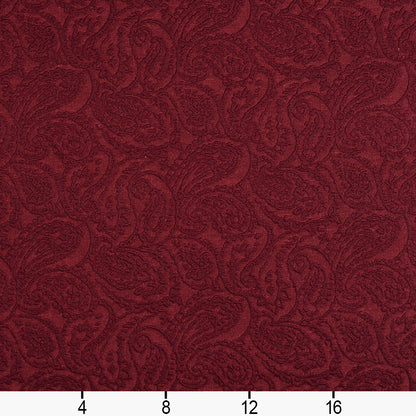5572 Paisley Wine/Paisley Red & Burgundy Charlotte Fabrics