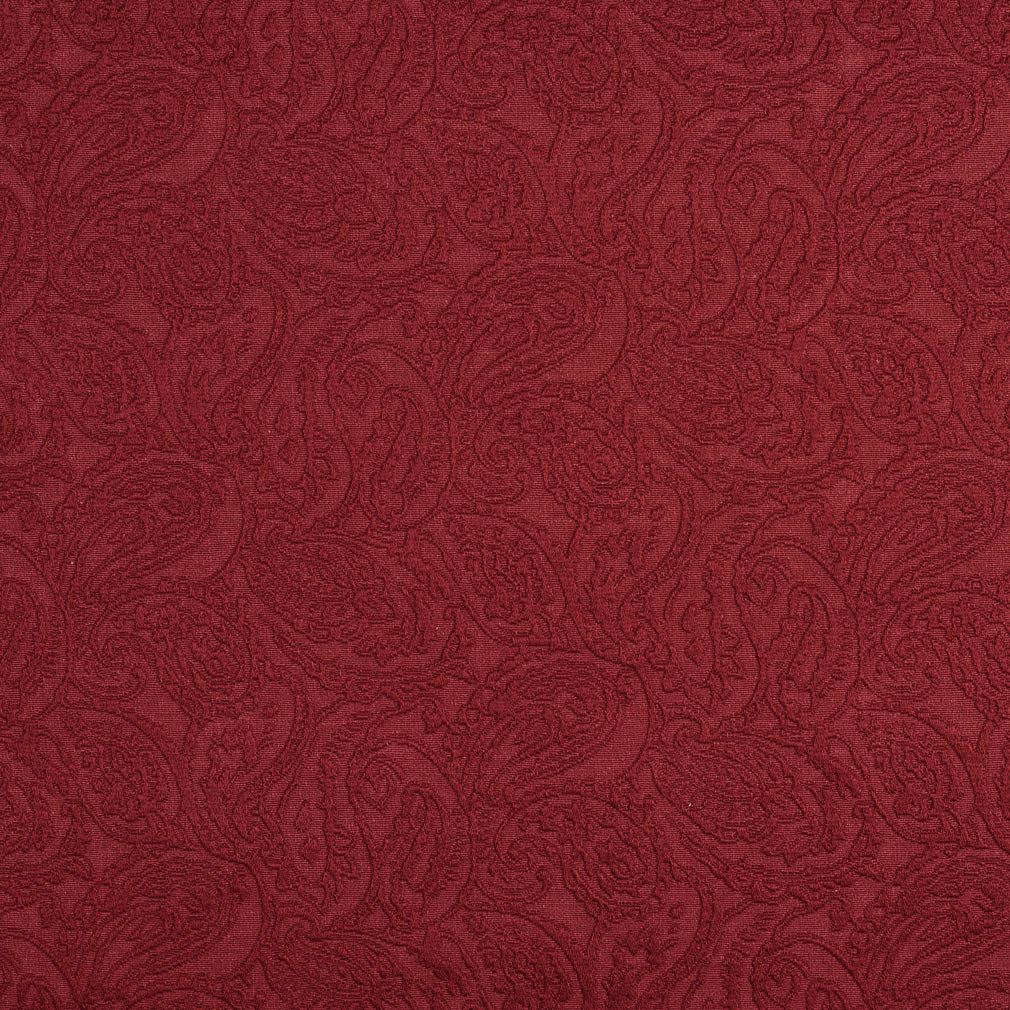 5579 Paisley Ruby/Paisley Red & Burgundy Charlotte Fabrics
