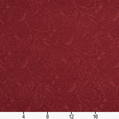5579 Paisley Ruby/Paisley Red & Burgundy Charlotte Fabrics