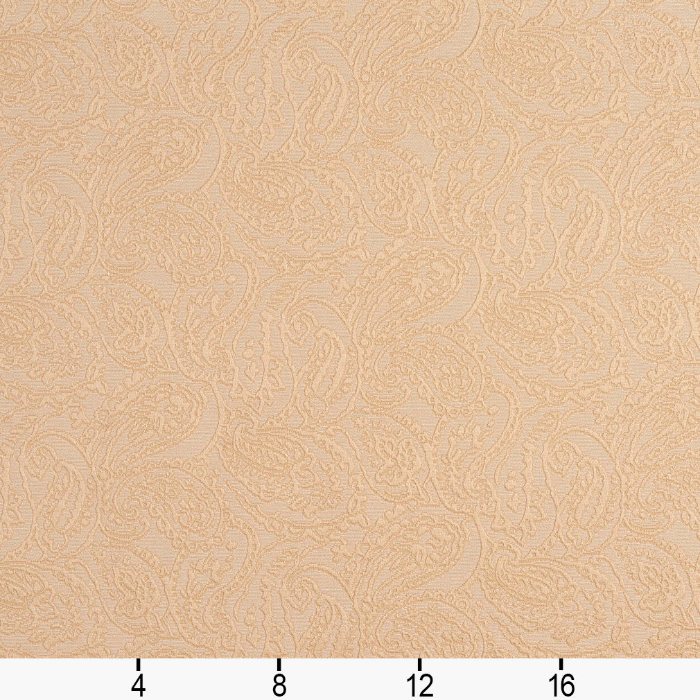 5580 Paisley Natural/Paisley White & Ivory Charlotte Fabrics