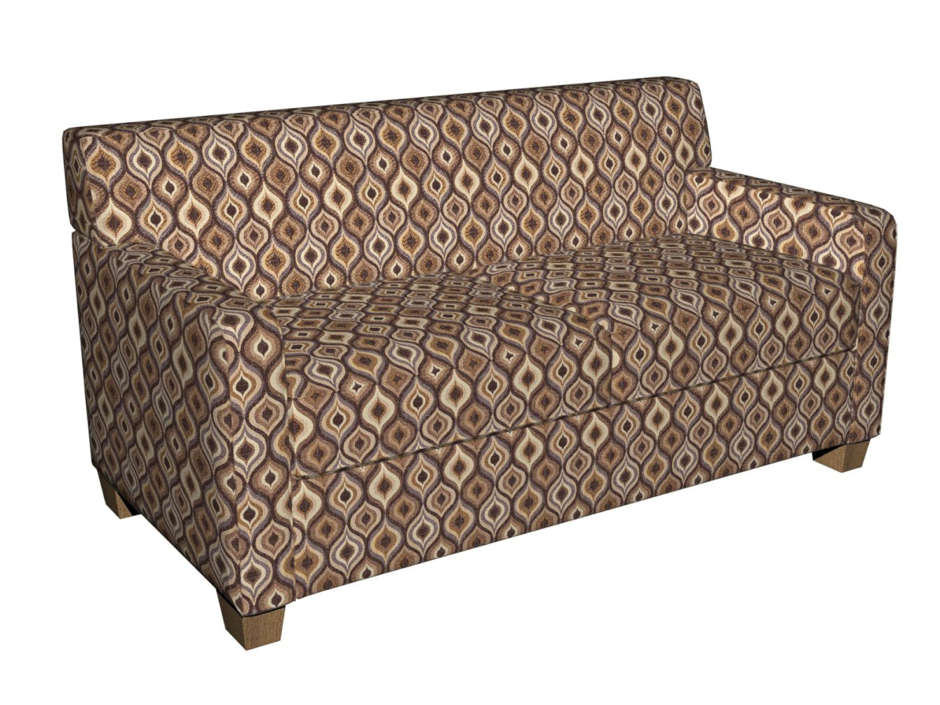 5703 Abstract & Geometric Canyon Lantern Brown Charlotte Fabrics