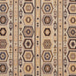 5716 Abstract & Geometric,Global,Southwestern Chateau Santa Fe Black,Gold & Yellow Charlotte Fabrics