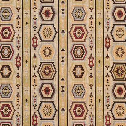 5719 Abstract & Geometric,Global,Southwestern Veranda Santa Fe Red & Burgundy Charlotte Fabrics