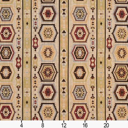 5719 Abstract & Geometric,Global,Southwestern Veranda Santa Fe Red & Burgundy Charlotte Fabrics