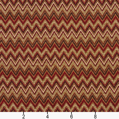 5722 Abstract & Geometric Adobe Flame Brown,Red & Burgundy Charlotte Fabrics