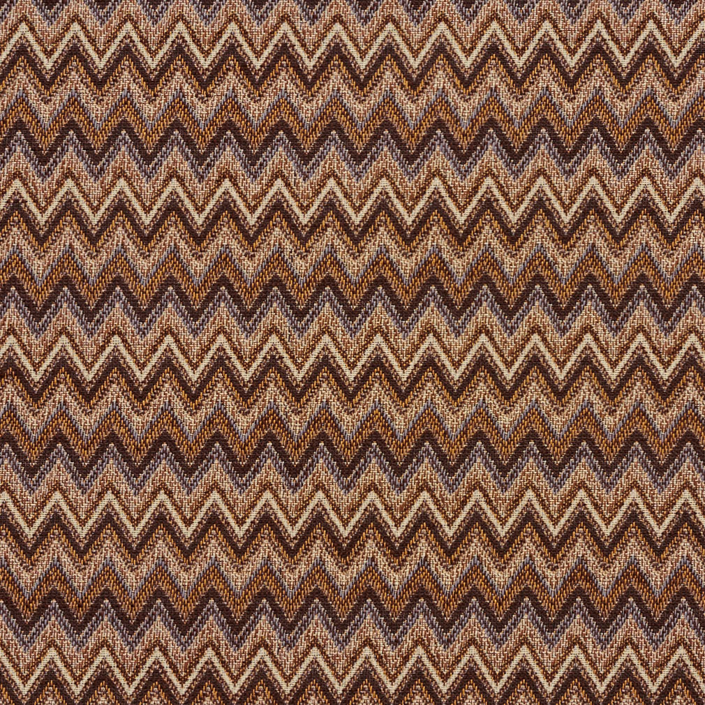 5723 Abstract & Geometric Canyon Flame Brown Charlotte Fabrics