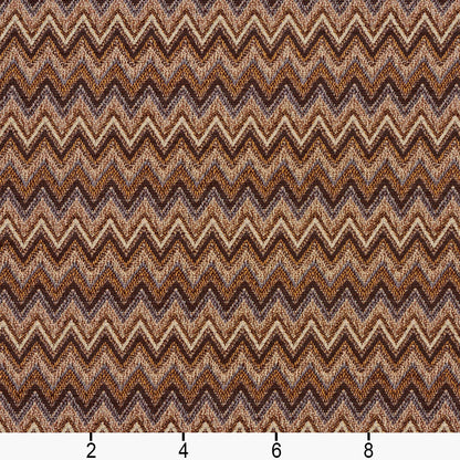 5723 Abstract & Geometric Canyon Flame Brown Charlotte Fabrics