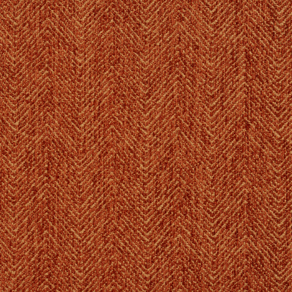5732 Herringbone & Chevron Curry Orange & Rust Charlotte Fabrics