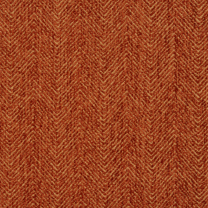 5732 Herringbone & Chevron Curry Orange & Rust Charlotte Fabrics