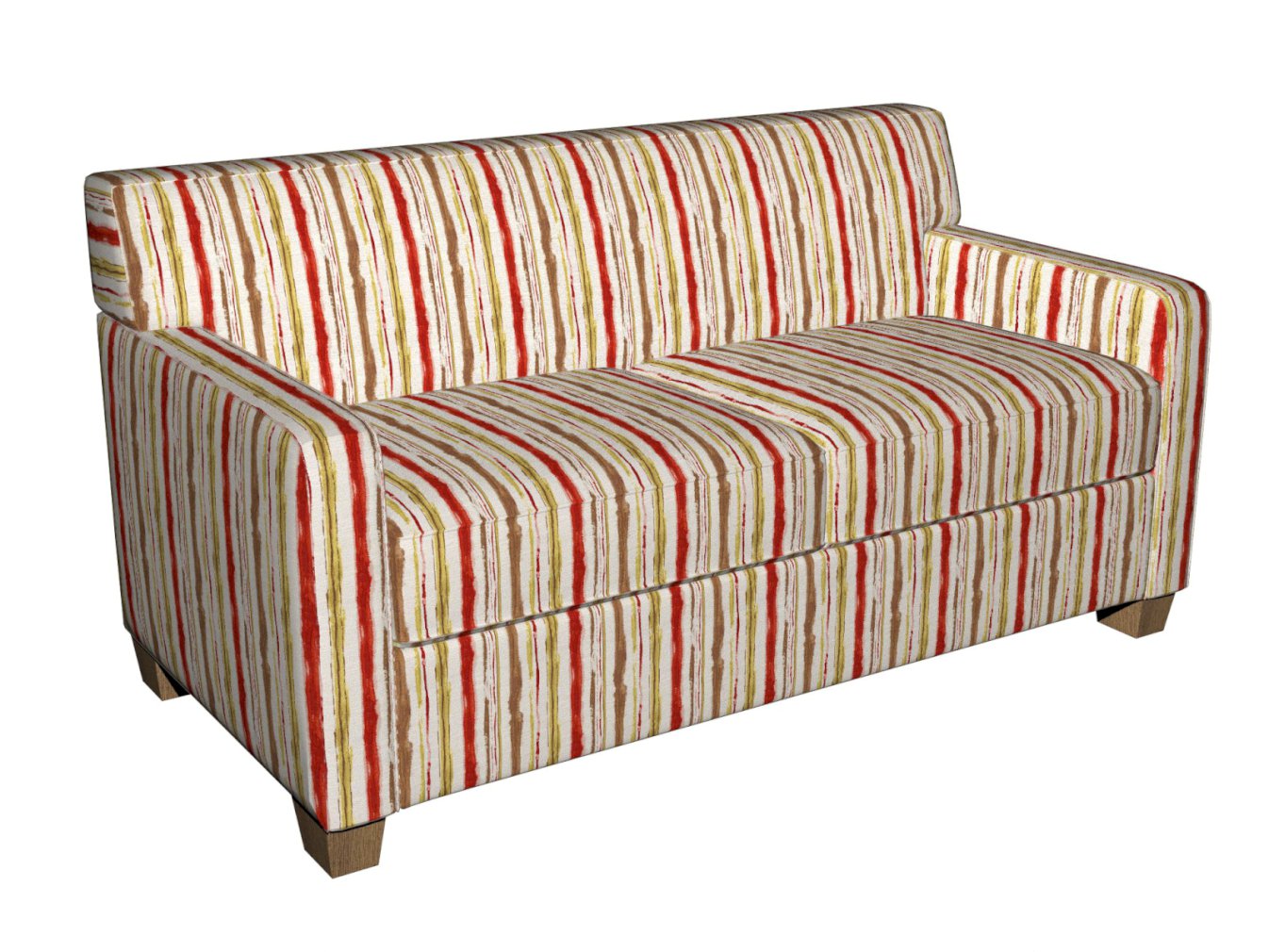 5751 Stripe Fantasia Stripe Red & Burgundy Charlotte Fabrics