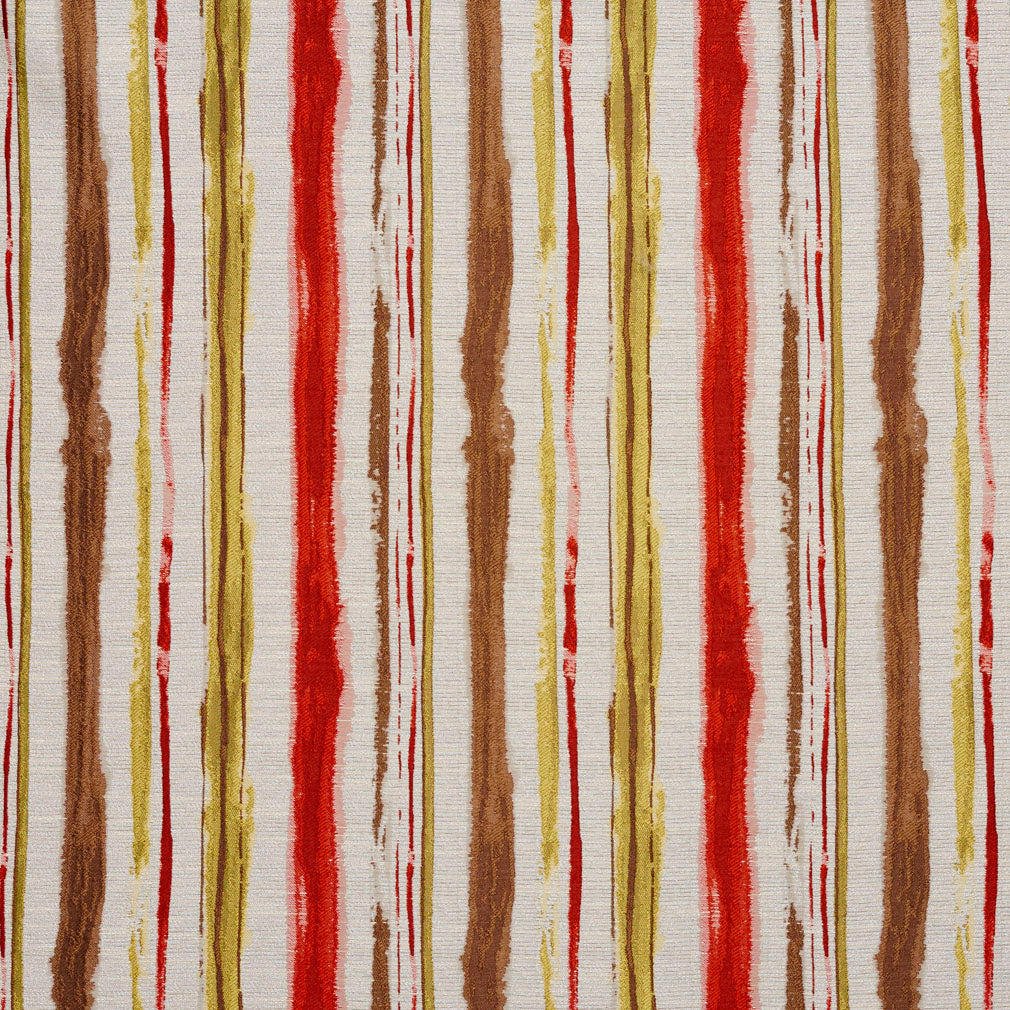5751 Stripe Fantasia Stripe Red & Burgundy Charlotte Fabrics