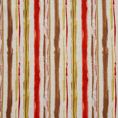 5751 Stripe Fantasia Stripe Red & Burgundy Charlotte Fabrics