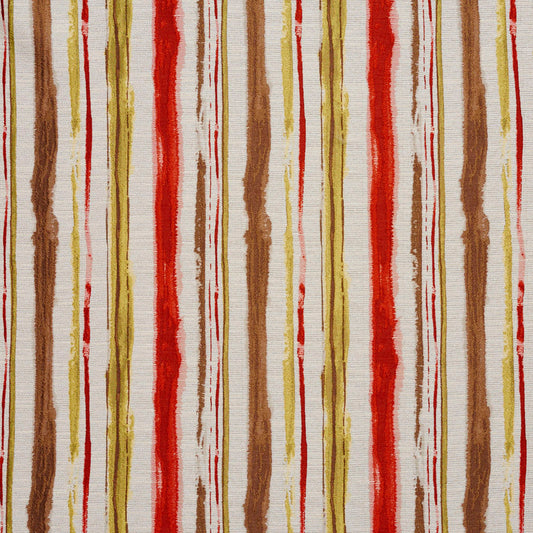 5751 Stripe Fantasia Stripe Red & Burgundy Charlotte Fabrics